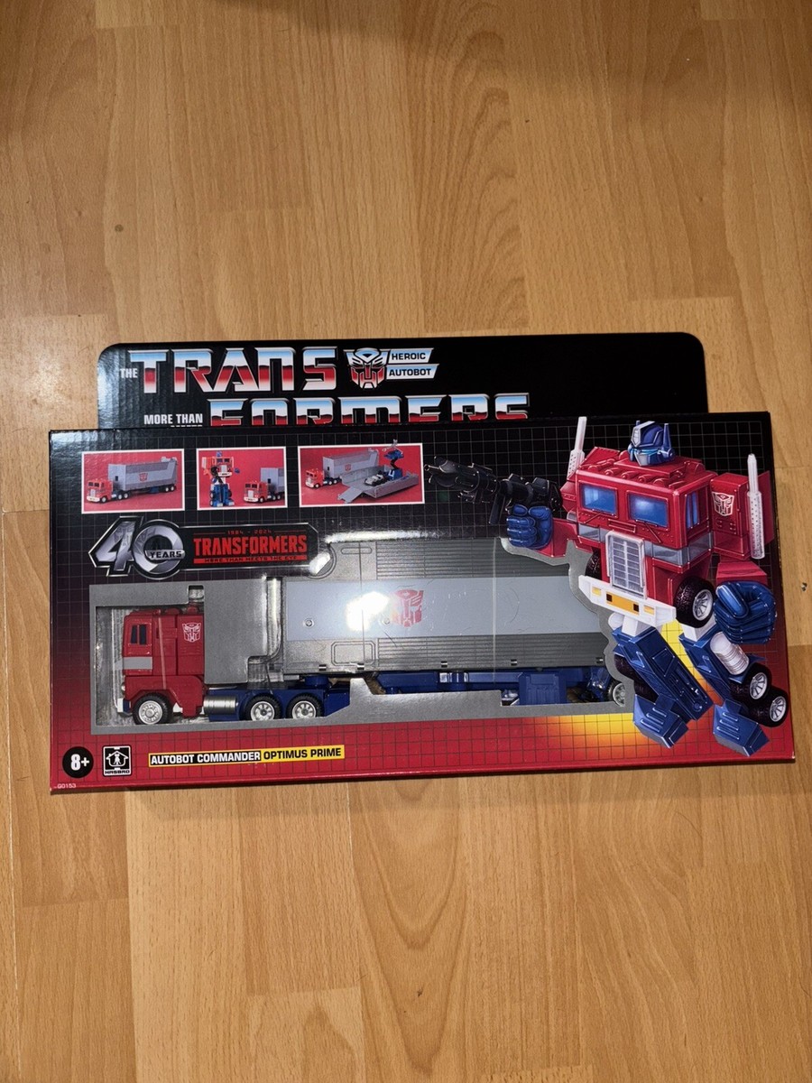 Transformers G1 40th Anniversary Reissue Optimus Prime UK