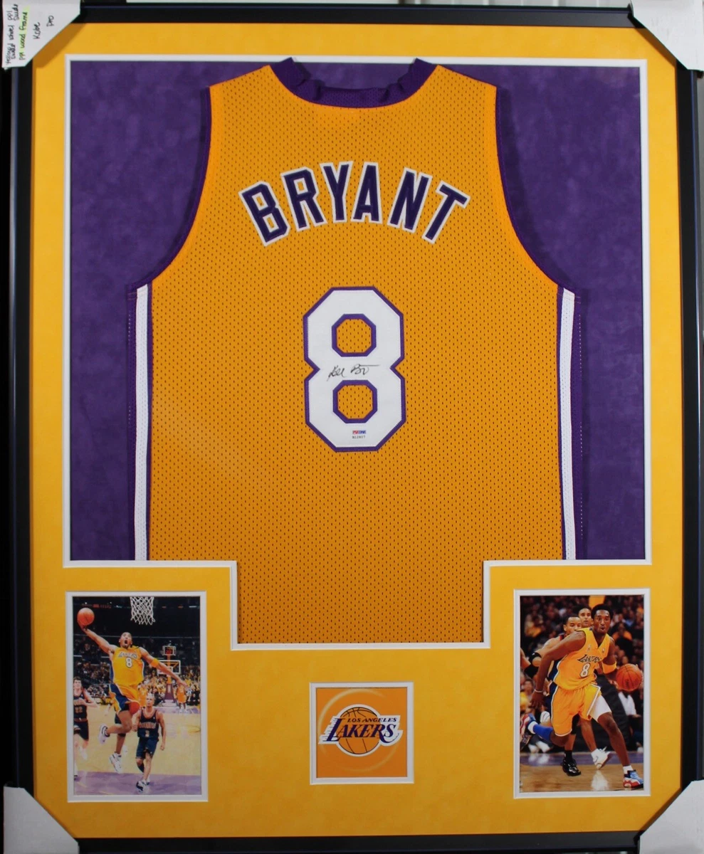 Kobe Bryant Autographed Signed Framed Los Angeles Lakers 