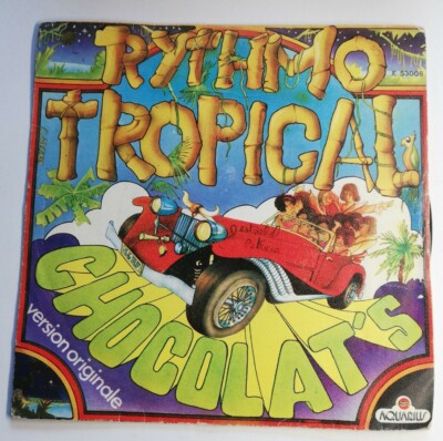 N1030 Vinyle 45 tours Rythmo tropical chocolat's version originale 1975 aquarius