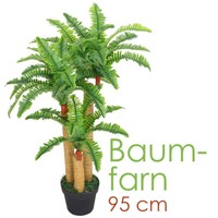 Baumfarn Kunstpflanze Kunstbaum KüNstliche Pflanze Mit Topf 95Cm Decovego