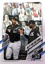2021 TOPPS SERIES 1 (#14) - DO IT FOR THE FANS - ELOY JIMENEZ / LUIS ROBERT