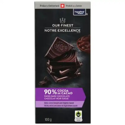 KEENeStore 90% Cocoa Swiss Dark Chocolate, 100 g, Exp:2026SE | eBay