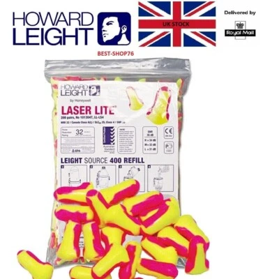 Howard Leight Laser Lite Ear Plugs Work Sleep Snoring Noise Cancelling Earplugs