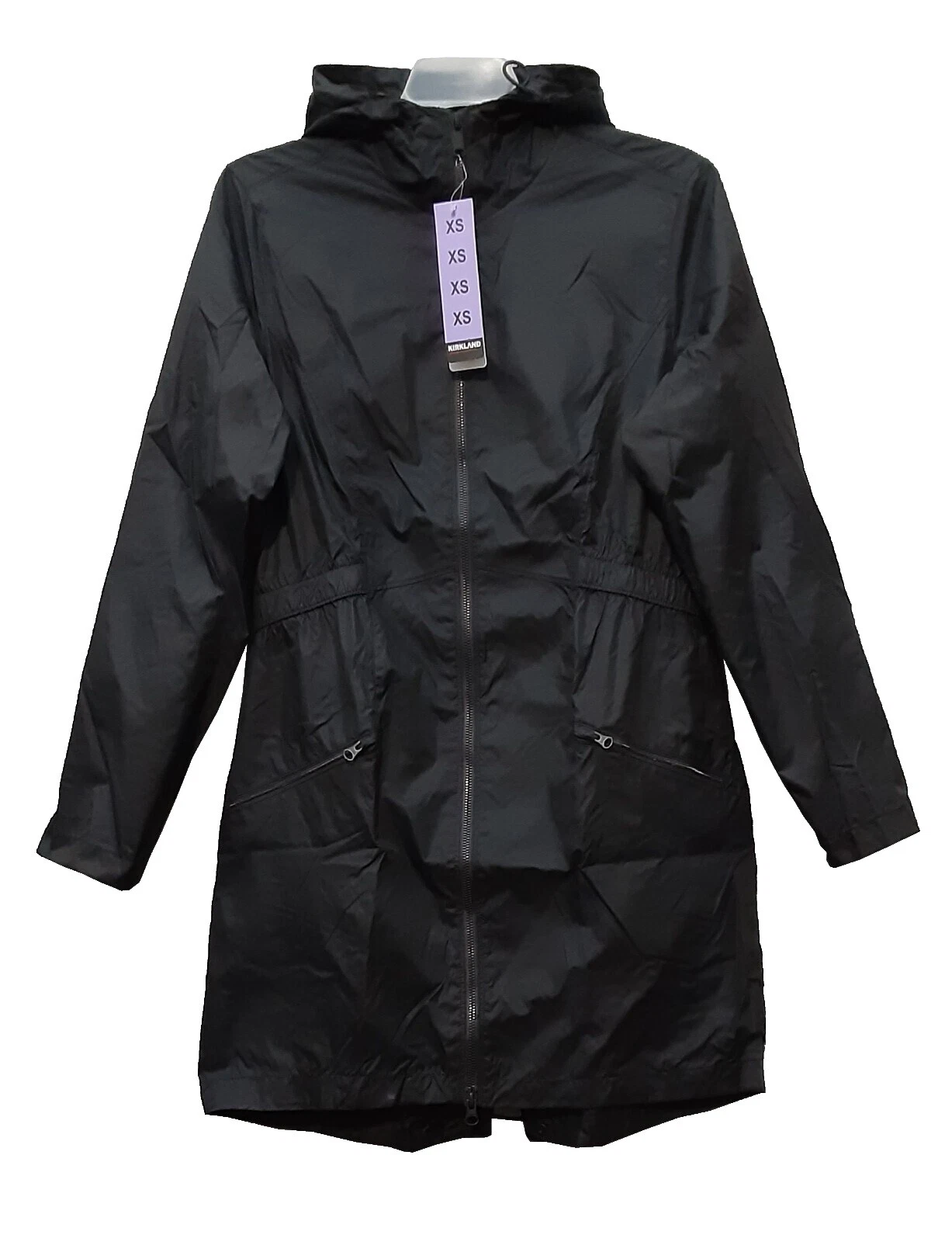 Abrigos sólido negro Kirkland Signature, chaquetas y chalecos para Mujeres