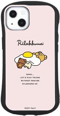 Gourmandise iPhone 13 Case Cover 6.1 Hybrid Glass Rilakkuma Fried Egg  GRC-288A | eBay