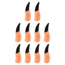 Witch Fingernail Claws Finger Nails for Cosplay Costume Party Halloween Decor