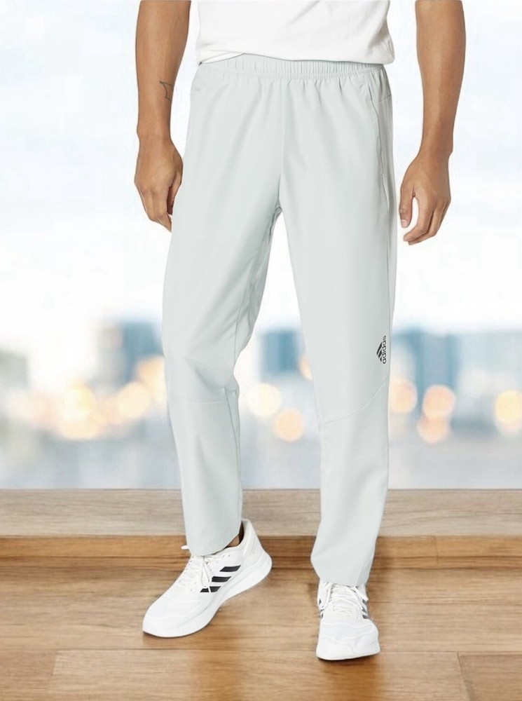 adidas Men's AEROREADY Training Pants Light Gray 2XL Active Comfort