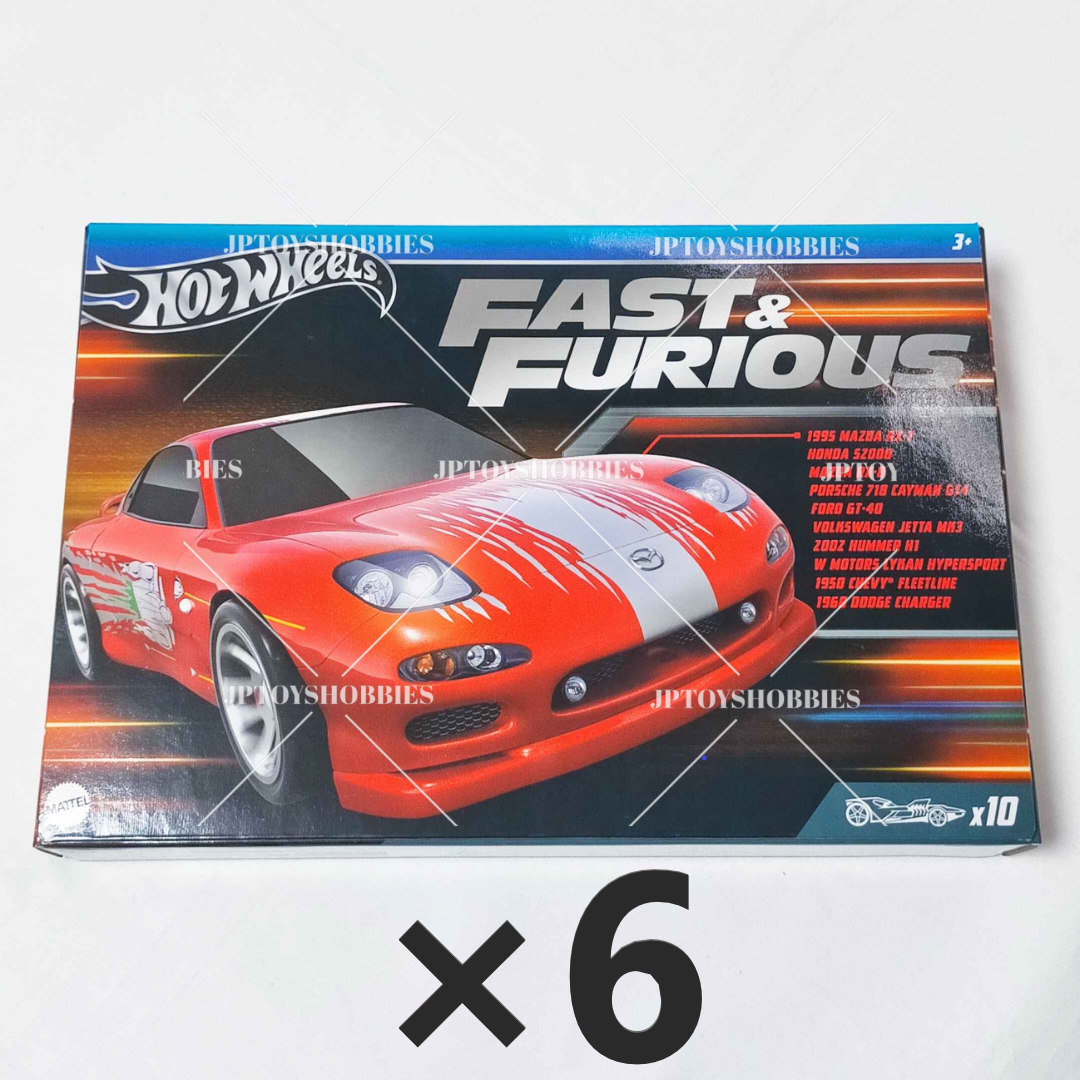 Hot Wheels FAST & FURIOUS 10 Pack Mazda RX-7 RX-8 Honda