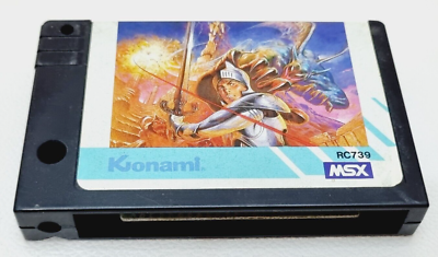 Knightmare Sur MSX (Konami, 1986), Cartouche Seulement, Très Bon état