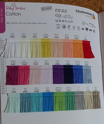 118  /1 kg Baby Smiles Cotton Wolle Strickgarn Schachenmayr 25 g Baumwolle