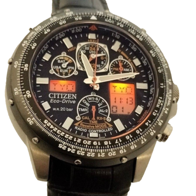 Citizen U600-T011110 TA Promaster Watch Men's Radio Solar Titanium