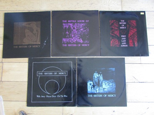 The Sisters of Mercy Vinyl Collection - 1 Album & 4 EPs / 12" Singles - Rare