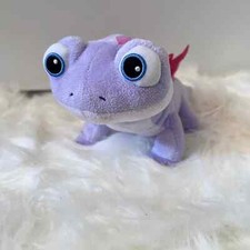 Disney Frozen 2 Bruni the Fire Spirit Salamander 9" Purple Mini Plush Animal