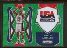 2021-22 Charles Barkley  Panini Prizm Wave green USA