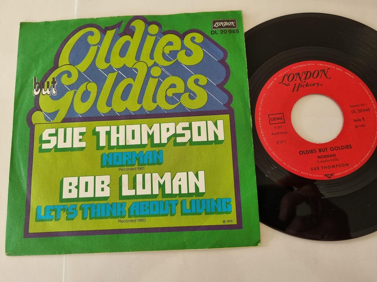 Sue Thompson/ Bob Luman - Norman/ Let's think about living 7'' Vinyl Germany
