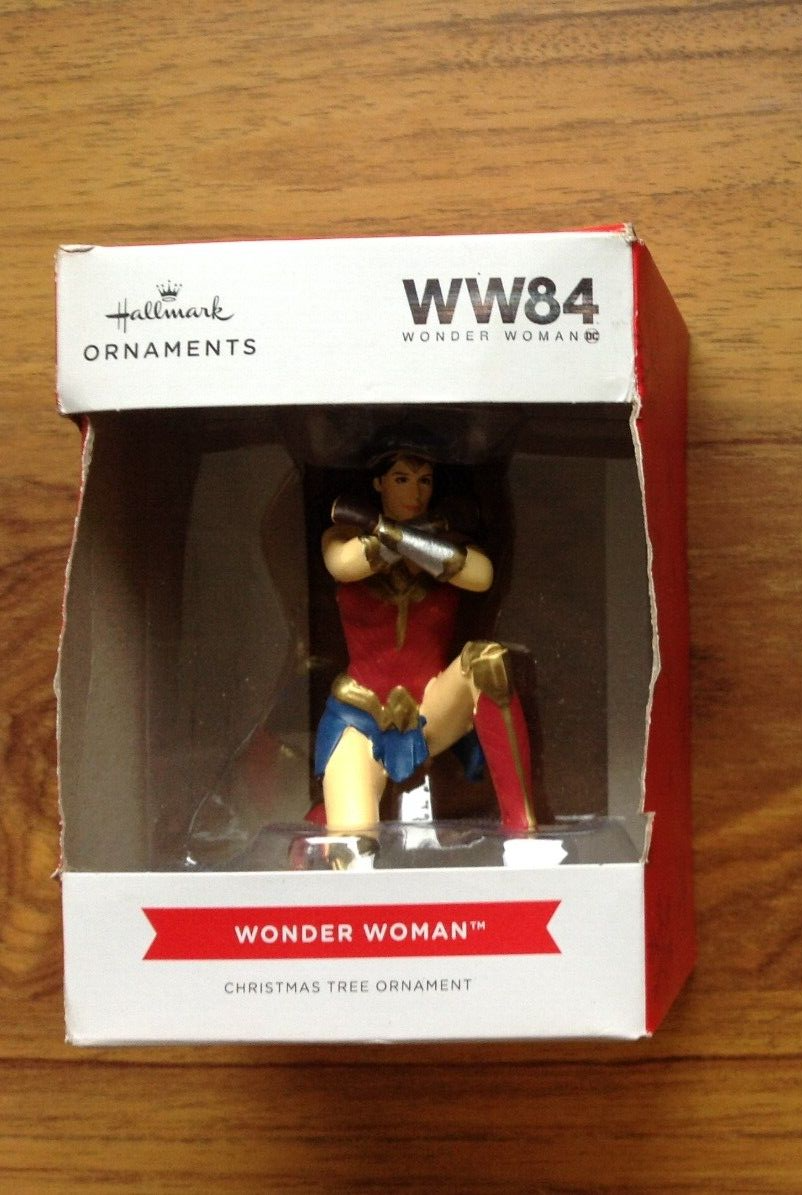 Wonder Woman  Hallmark DC Comics Hanging Ornament - WW84. Free UK Postage