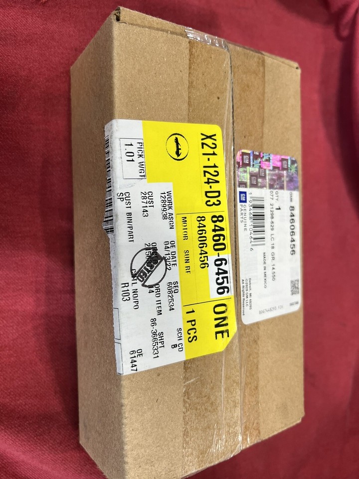 GENUINE GM 84606456 SUNROOF GLASS MOTOR FOR GMC TERRAIN CHEVROLET