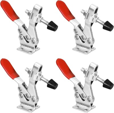 POWERTEC 4PK Toggle Clamp, 500 lbs Holding Capacity, 225D Quick Release