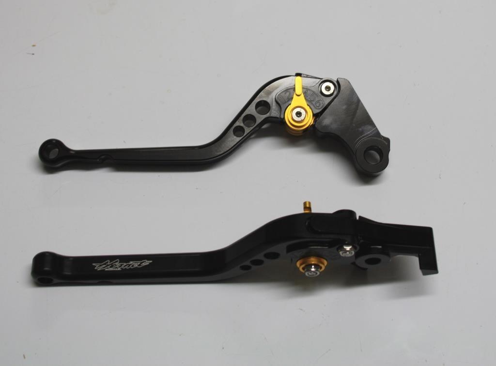 Levier frein embrayage Honda Hornet 1000 2025 2026 moto racing CNC noir or