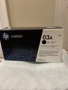 HP C3903A LaserJet Black Toner Cartridge 03A Genuine New | eBay