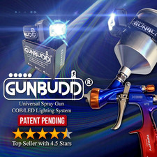 Gunbudd Spray Gun Light Ledcob Auto Paint Tool For Clear Coat Detail