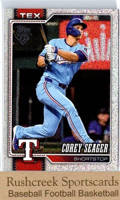 2026 Topps #96 Corey Seager Sandglitter
