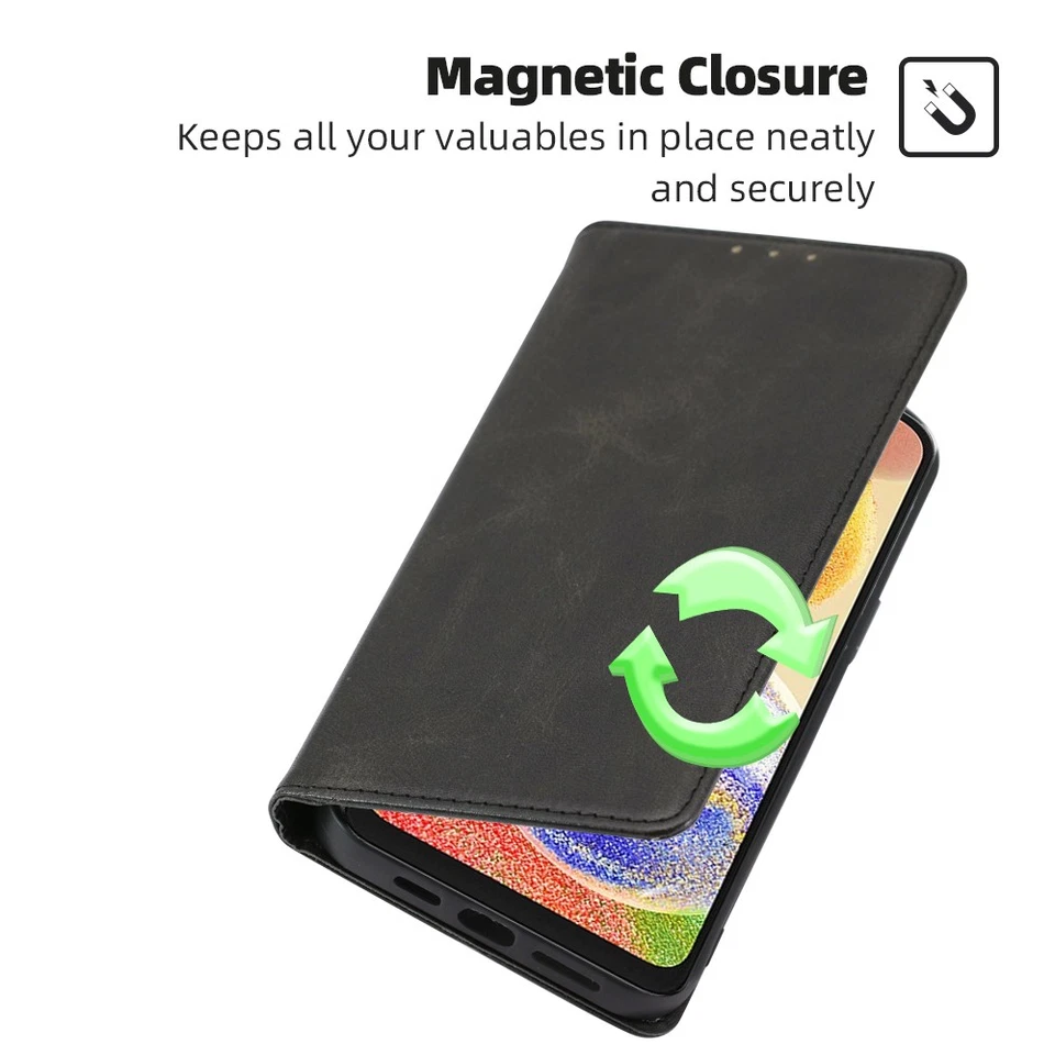 Wallet Case for Samsung S20 FE S20 Ultra S10e S10 Plus Magnet Leather Flip Cover - Image 3 of 4