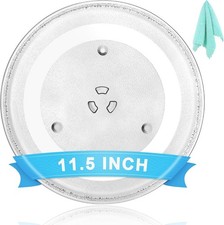 11.5" Universal Microwave Plate Replacement Glass Turntable | 11.5inch, clear