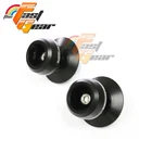 BLACK 6mm Rear Swingarm Spools Sliders For Yamaha YZF R3 19-20