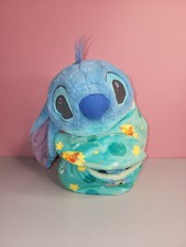 Disney Parks Babies Plush Baby Stitch With Scrump Blanket Pouch Lilo And Stitch