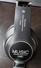 Excelvan Wireless Bluetooth Over-Ear Headphones Foldable Noise Cancelling Black