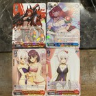 Weiss Schwarz Waifu Girl Lingerie Cards Set Of 4 — photo 1