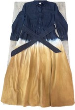 Weekend Max Mara Dorina Shirt Dress Denim Dip...
