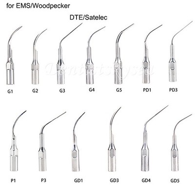 G P E Scaling Tip Ultrasonic Piezo Scaler Tips Fit Woodpecker EMS/DTE Dental