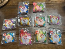 McDonald's TY Teenie Beanie Babies 1996 - Complete Set of 10 - Sealed