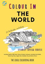 World Colouring Book (A4) by Colour Your Streets Paperback Book