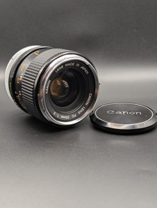 Canon FD 35mm f/2 Concave Chrome Nose Lens – Early Type III – Serial 28248