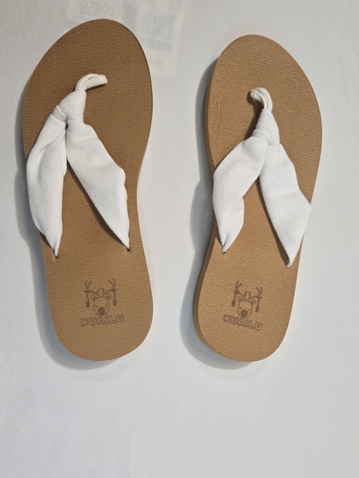 Old Navy Womens Size 10 Black White Striped Cross Strap Flat Slide Sandals