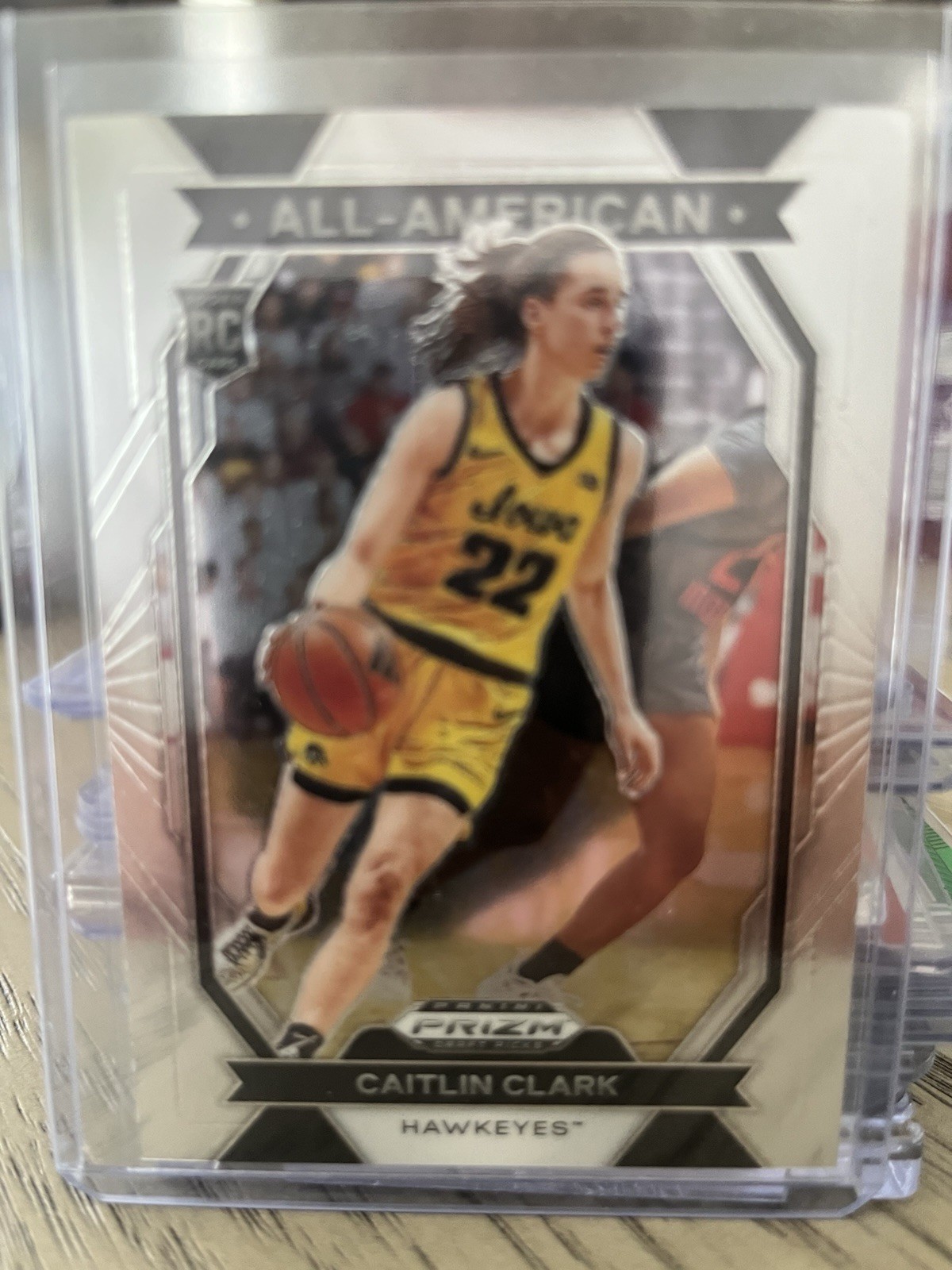 2024 Panini Prizm Draft Picks - All-American Caitlin Clark #23 Silver Prizm (RC)