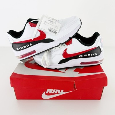 Nike Air Max Ltd 3 Weiß Rot Größe 45.5 US 11.5 Herren Sneaker NEU mit Karton