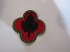 VINTAGE MILITARY PATCH WW2 ERA US ARMY 43RD INFANTRY DIVISION