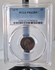 1879 1c Indian Head Cent Proof PCGS PR62BN