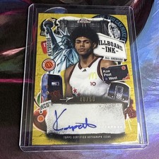 2025 Topps All American Chrome Koa Peat Billboard Ink Autograph Gold /50
