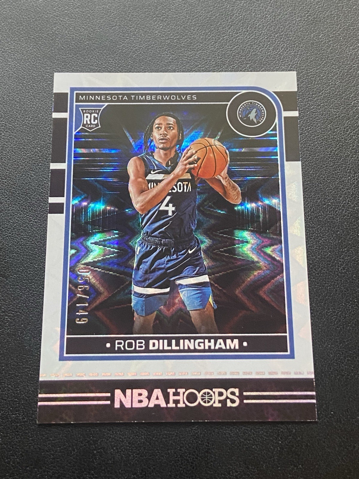 2024-25 NBA HOOPS Rob Dillingham #238 White Explosion /149 (RC)