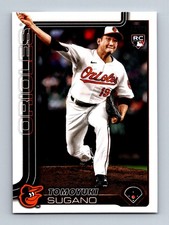 #417 2025 Topps BASE Tomoyuki Sugano RC Orioles