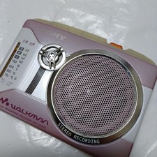 Sony Walkman WM GX200 Radio Cassette Grabadora Portátil AM FM Altavoz