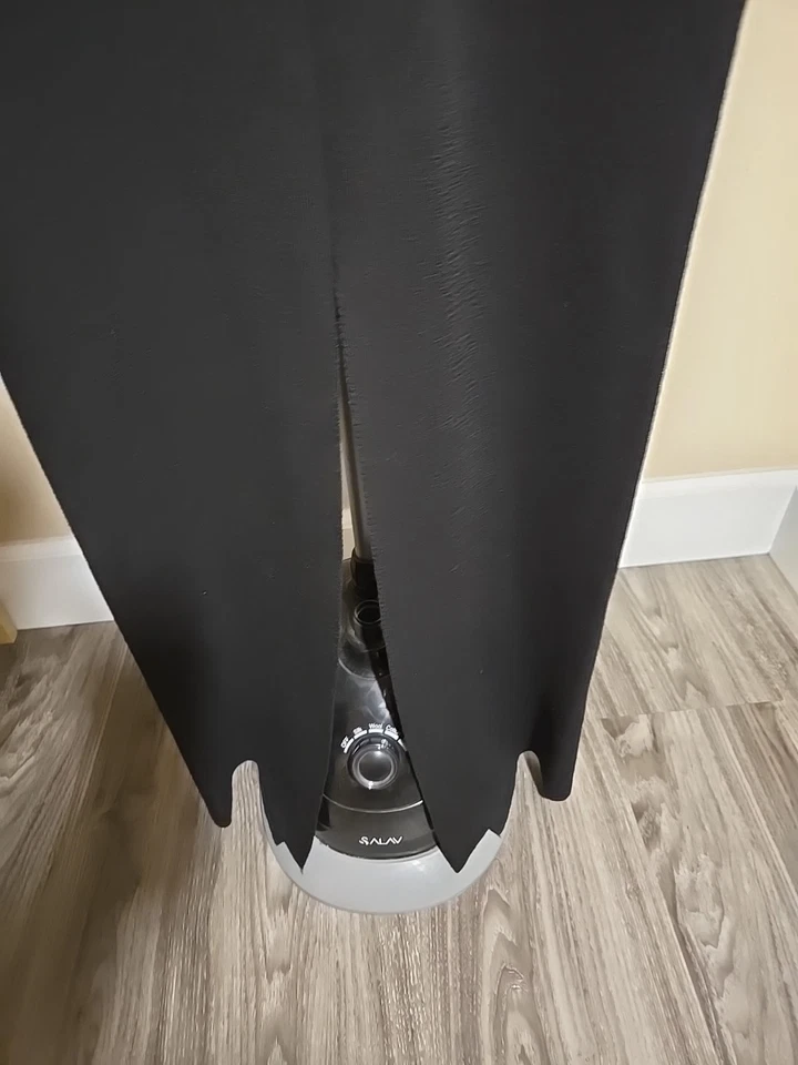 Ventage & Rare Jean Paul Gaultier Women's Black Dress Size Small 100% Wool - Image 2 of 4