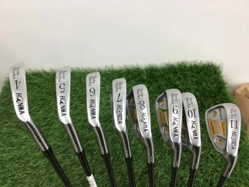 HONMA GOLF Twin Marks PROTUNE-S 8pcs Iron Set 4-11 Flex-R 2STAR No H/C - Image 2 of 4