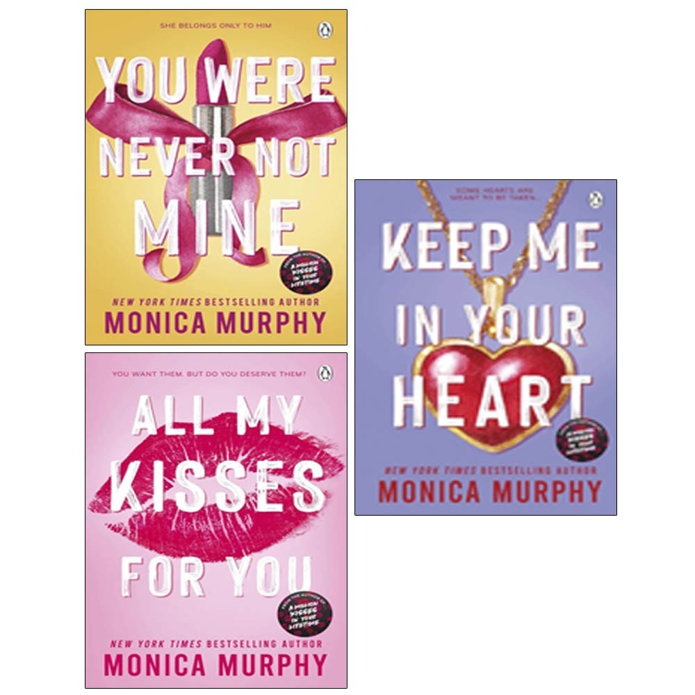 Lancaster Prep Series By Monica Murphy 3 Books Collection Set All My Kisses for