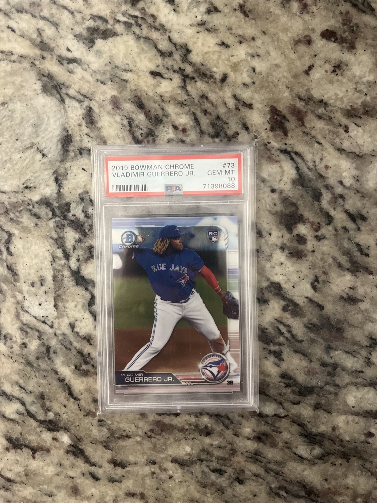 2019 Bowman Chrome Vladimir Guerrero Jr #73 PSA 10 GEM MT Rookie RC